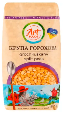 Крупа Art Foods горохова 800 г